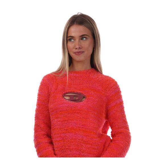 Diesel Womens/Ladies M-Kyra Sweatshirt / Pink - Picture 3 of 4